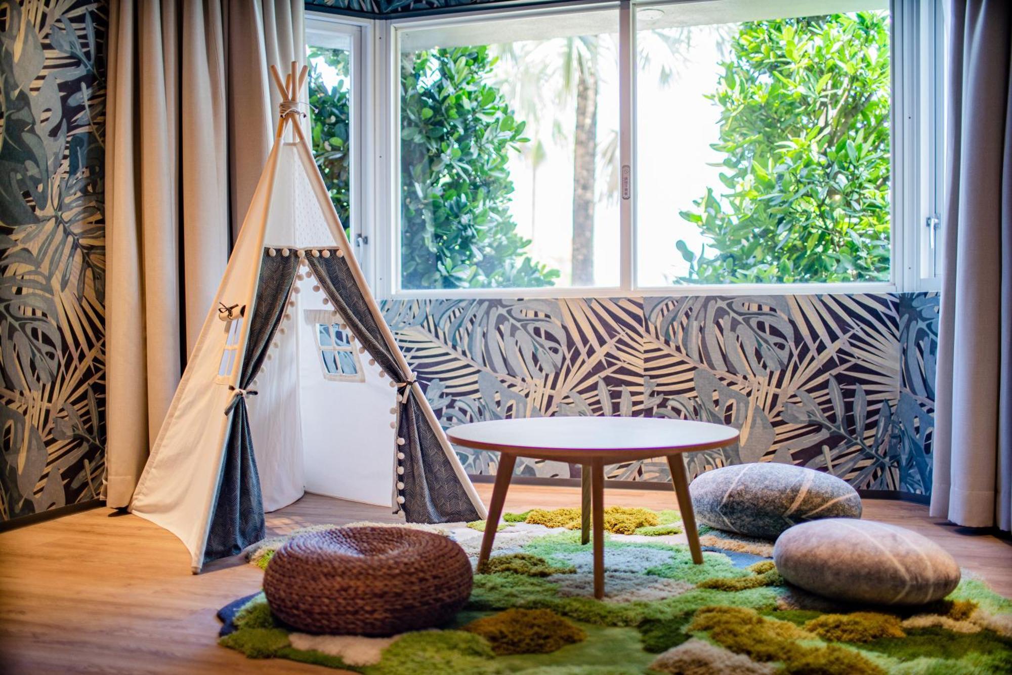 Hualien Farglory Hotel Yanliau Exterior photo A teepee in a living room